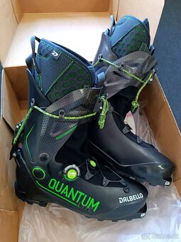 SKIALPOVÉ LYŽIARKY DALBELLO QUANTUM LITE UNI BLACK CARBON 29 - 2