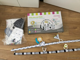 Detská hracia podložka / hrazdička Ricokids 110 x 100 cm - 2