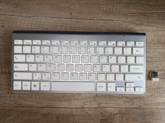 Bezdrôtová klávesnica v štýle Apple | USB prijímač - 2
