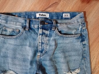 Pánske roztrhané rifle - 2