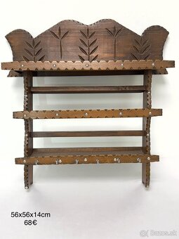 Masívna drevená polička - 2