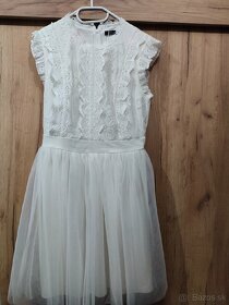 Biele čipkované šaty - 2