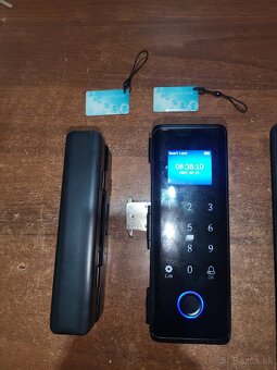 smart glass door lock inteligentný zámok - 2