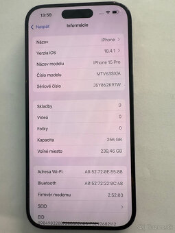 IPHONE 15 PRO 256GB - 2