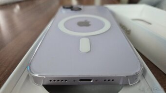 Apple Iphone 14 - Batéria 98% - nová kamera - púzdro - 2