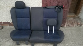 zadné sedačky na Ford Focus 1 - 2