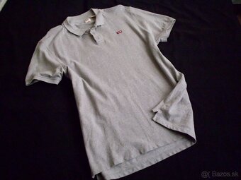 Levis pánske sivé polo tričko L-XL - 2