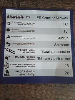 Predám málo používaný chlapčenský horský bicykel 176cm - 2