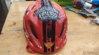 Blesk McQueen prilba bicykel - 2