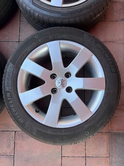 Orig. hliníkové disky Peugeot R16, 4x108 - 2