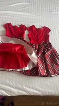 Karovane saty H&M 122/128 a 134/140 - 2