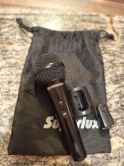 Dynamický spevový mikrofón "Behringer XM1800S"- ako nový - 2