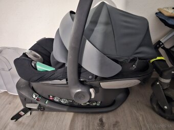 autosedačka Cybex Aton S2 i-Size Granite black so základňou - 2