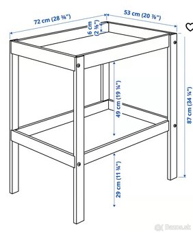Prebaľovacia pult - 2