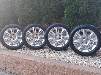 4-obute alu origi Ford 5x108 R17 J7/ET55 pneu 225/50 R17 - 2