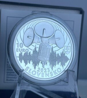 Ceškoslovenský rozhlas 10€ euro PROOF 2023 - 2