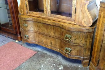Biedermeier vitrína sklenník - 2