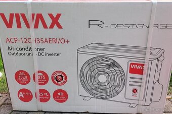 Predám úplne novú nastennu klimatizáciu Vivax R-Design 3,5kw - 2