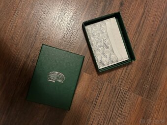 Goyard biely cardholder kvalitny novy penazenka - 2