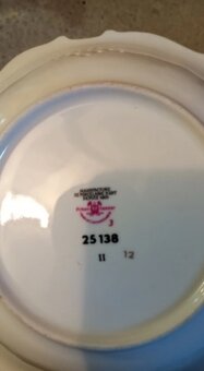 Starý dekoračny tanier - 2