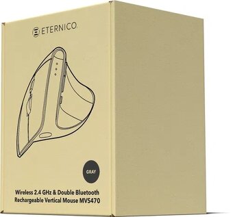 Predám PC myš Eternico MV470 sivá - 2