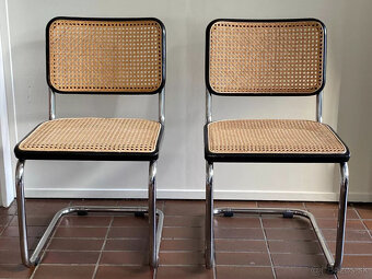 6 x Originálna konzolová stolička THONET S 32 V viedenský pr - 2