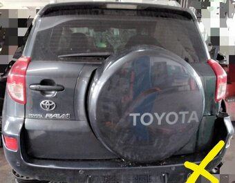 TOYOTA RAV4 2.2 D-4D 2007 predám DVERE, PREVODOVKA 6 RÝCHLOS - 2