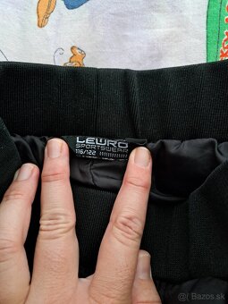 Zateplene nohavice vel. 116 - 2