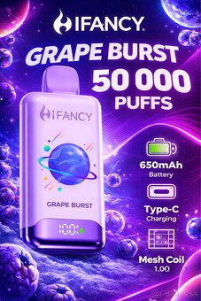 HIFANCY jednorazová vape - 2