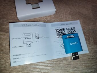 EAGET A50 USB/ bezdrotova wifi citacka kariet - 2