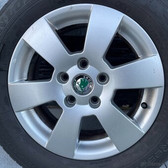 15" elektrony+letne pneu SKODA OCTAVIA 2 - 2