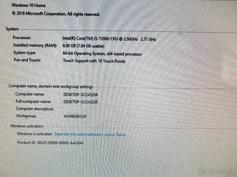 Predám funkčnú použitú matičnú dosku do notebooku HP ENVY - 2