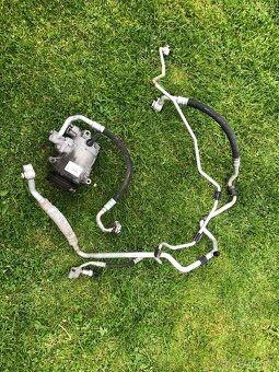 Klimakompresor a trúbky klímy golf 5 plus 1.9tdi - 2