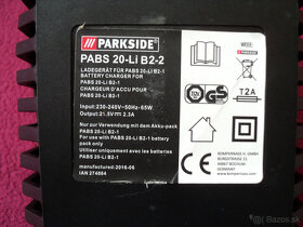 Kúpim nabíjačku Parkside PABS 20-Li B2-2 - 2