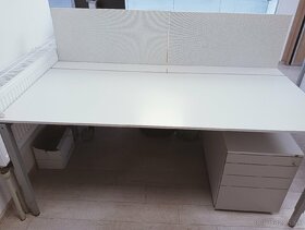 Kancelársky stôl - nastaviteľný 180 x 90 x 80 (ŠxHxV) - 2