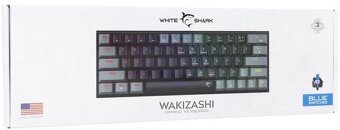 Klávesnice- White Shark WAKIZASHI 2 čierno-sivá US - 2