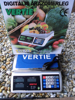 Digitalna váha do 40kg 2x displei Vertie - 2