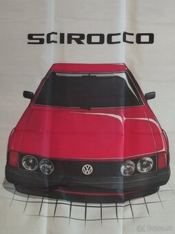 VW Golf 2 GTI, Scirocco vlajka - 2