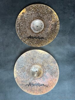 Anatolian JC 14" chocolate move hi hat - 2