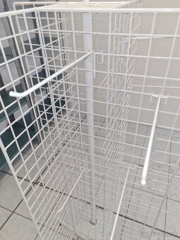 Otočný kovový stojan do predajne 2ks - 2