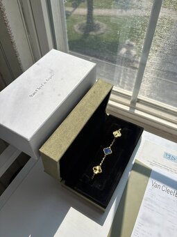 GMT masterVan Cleef Bracelet Blue and Gold - 2