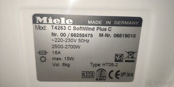 Predam susicku Miele T4263 C - 2