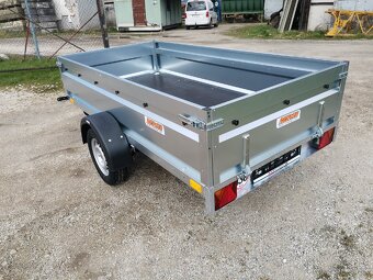 ✅Prívesný vozík 236x129cm, 750kg, zváraná konštrukcia✅ - 2