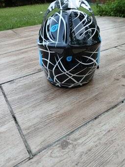 Prilba SIXSIXONE EVO Wired Black/Cyan Prilba DH/FR - 2