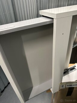 Zásuvka závesná pod umývadlovú dosku, biela - 2