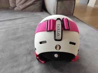 Lyžiarska prilba Bolle s okuliarmi. Nová - 2