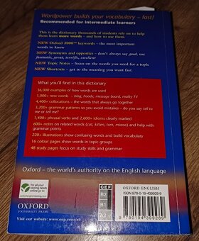 Oxford wordpower dictionary 3rd edition Joanna Turnbull 2009 - 2