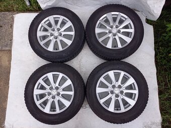 5x114.3 Originál Mazda Top Stav Pneu 225 65 R17 ZIMNÉ - 2