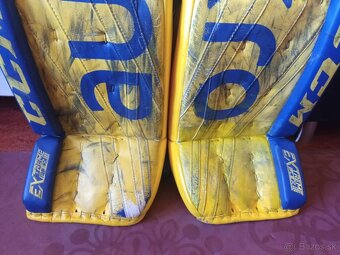 Brankárske betony CCM Eflex 3, custom, vel. cca 34 + 2,5 - 2