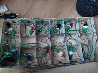 Retro vianočné svetielka - 2